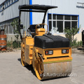 Doble tambor hidráulico compactador de suelo de 3 toneladas vbratory road roller FYL-203